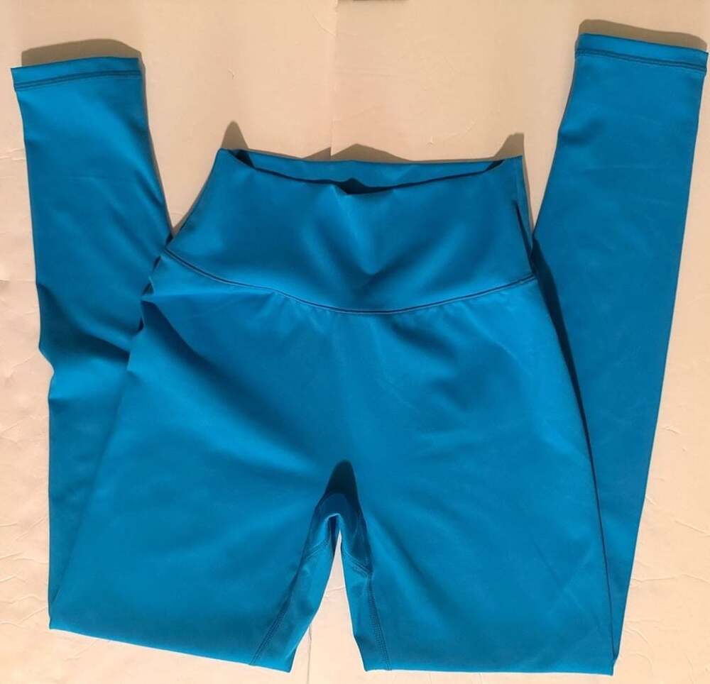 P'tula Pureluxe Blue High-Waisted Leggings
